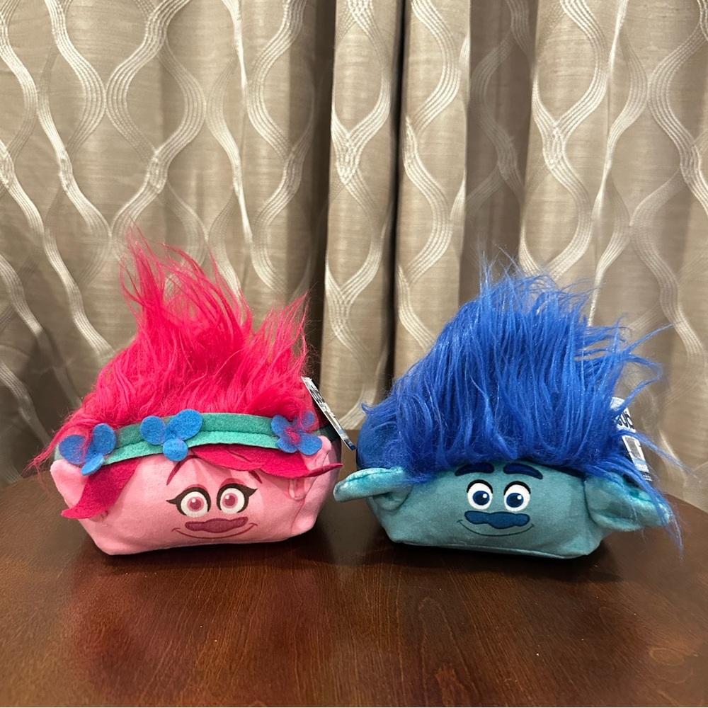 DreamWorks Trolls Poppy & Branch Cubd Soft Plush Stuffed Animal